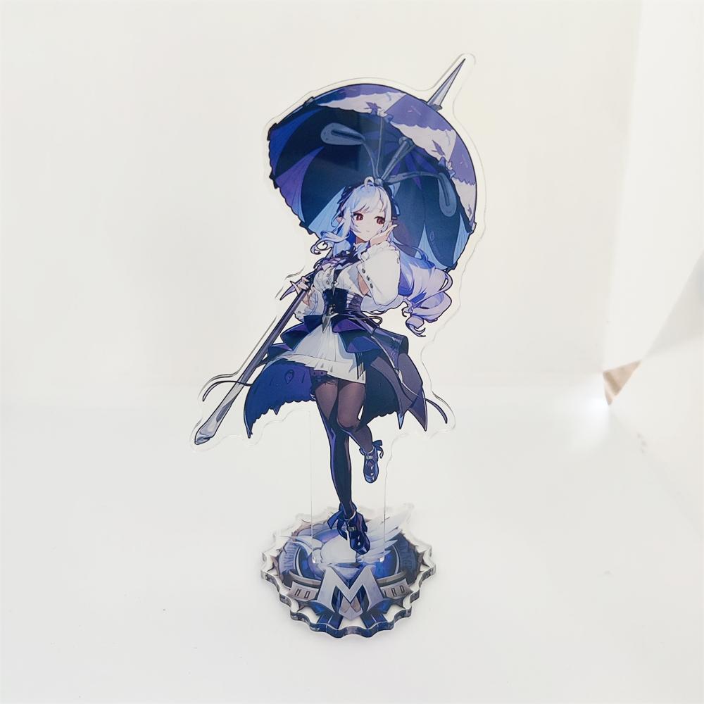 New Hot Game Zenless Zone Zero Vivian Hugo Vlad Jane Doe Von Lycaon Nicole Acrylic Stand Model Plate Desk Decor Collection