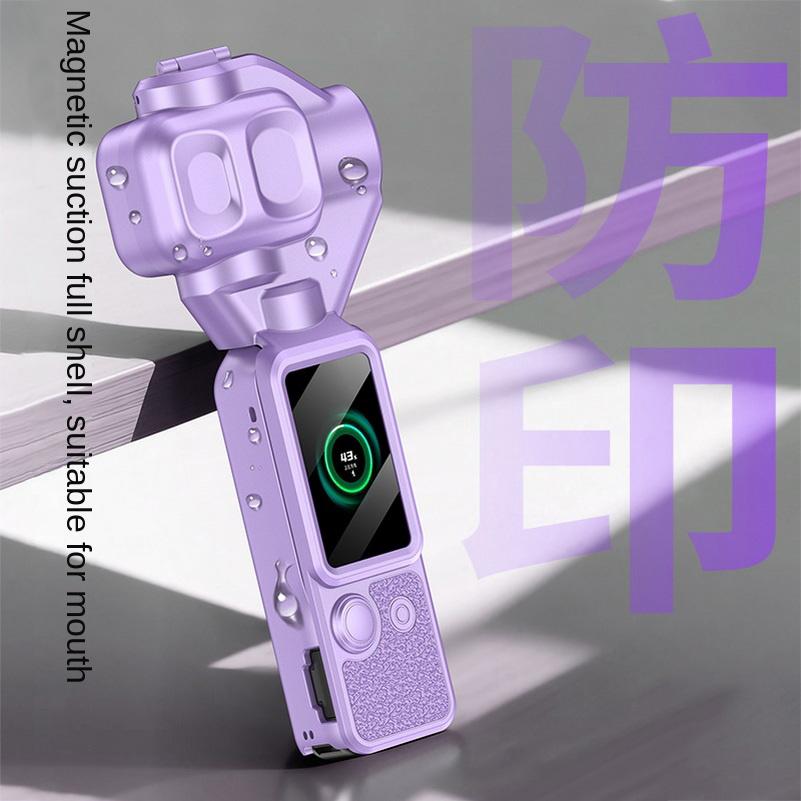 Magnetic All-around Protective Case Set For DJI Osmo Pocket 4 Pro Gimbal Cover and Handle Protective Case