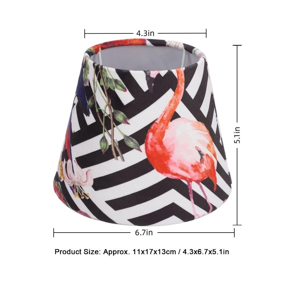 Clip On Design Lampshade Fabric Chandelier Lamp Shades Unique Wall Lamp Shade Table Lamp