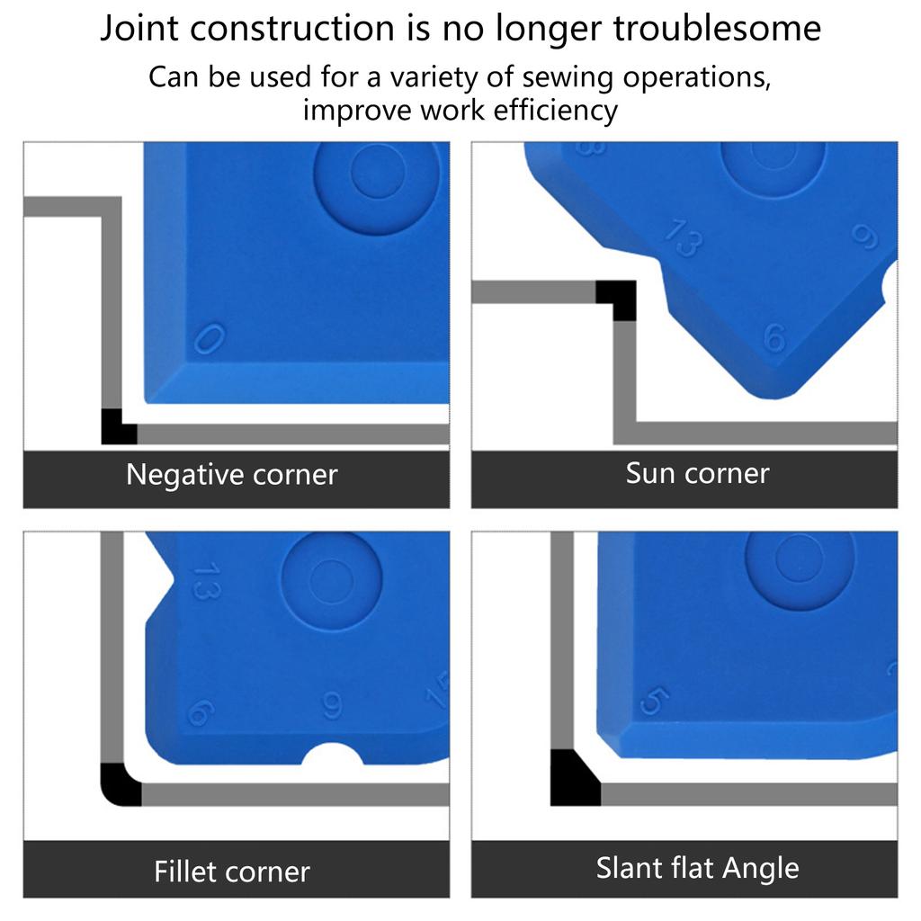 Tätningsverktyg Silikontätningsspridare Finish Kit Tätning Kakelbruk Applikatorer Fönsterdörr Cement Tätningsborttagningsverktyg