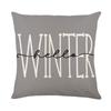 Christmas Plant Flower Pillow Cover Polyester Home Letter Print Sofa Cushion Cover Pillow