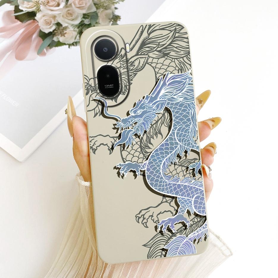 For Xiaomi Redmi A7 Pro Case Cool Owl Dragon Painted Cover Soft Silicone Cases For Xiaomi Poco C85x PocoC85x Redmi A7 Pro Fundas