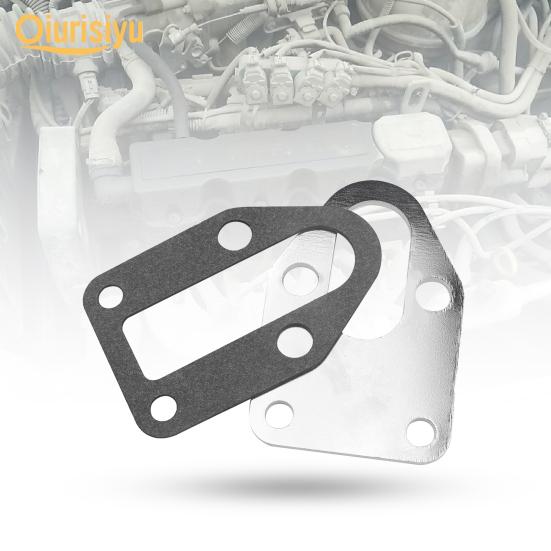 High Hardness with Gasket Stainless Steel SBC Fuel Pump Mounting Plate
