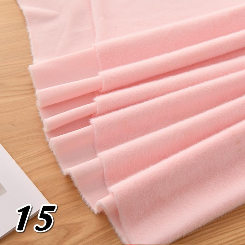 50*40cm Encrypt Imitation Rabbit Fur Fabric Thicken Plush Counter Background Clothing Fabric Handmade DIY Sewing Doll Fabric