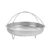 Detachable Handle Stainless Steel Steamer Anti-scald Drain Basket Steaming Tray  Pressure Cooker