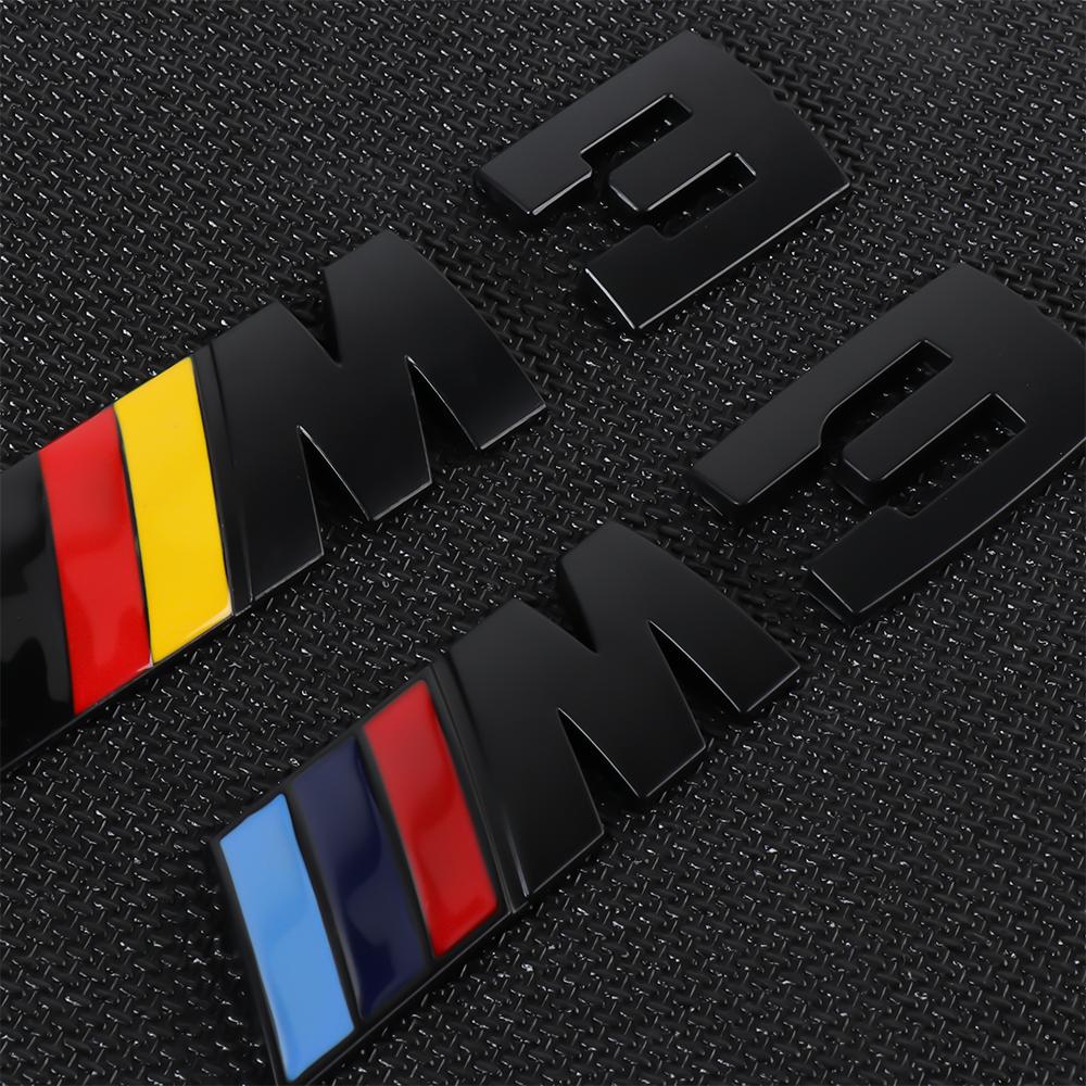 3D ABS Chrom M3 M5 Logo Auto Heckklappenemblem Plakette Für BMW M Sport Performance M1 M2 M3 M4 M4 M5 M6 M7 Aufkleber Zubehör