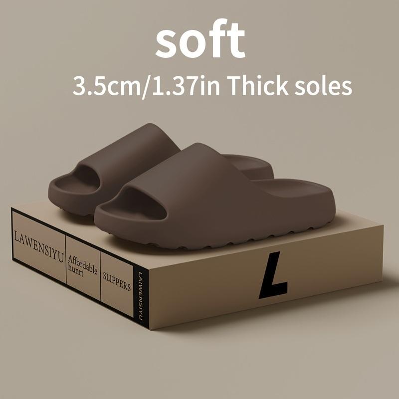 Paar Kokosnuss-Hausschuhe Oberbekleidung Dicksohlige Strand Ein-Wort Netzrot Sommer Sandalen und Hausschuhe