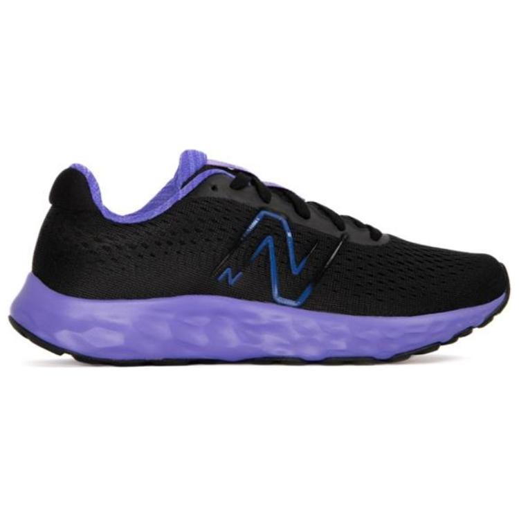 New Balance Nb 520 Comfortable Versatile Low-Top Running Shoes Women Sneaker Black Blue W520PB8