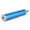 Stainless Steel Exhaust Muffler Silencer 20mm 0.8in Modified Parts for 2 Stroke MotorcycleBlue
