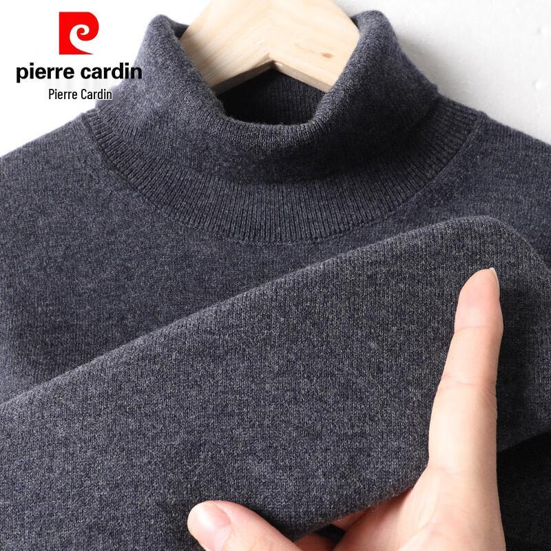 

Чоловічий светр з високим коміром Pierre Cardin зі 100% чистої вовни XL 180/96A