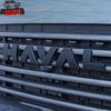 For GWM Haval H9 2024 2025 Front Grill Emblem V7/ Raptor Car Network Black Logo Body Decal Decorative Sticker Exterior Markings