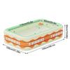 Full-Sized Foldable Inflatable Pool Wear-Resistant Thickened Above Ground Swimming Pool outdoor Comfortable Blow up Pool
