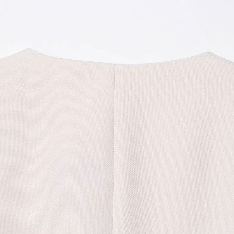 Araltay New Arrival Fashion Style Women's Clothing Fashion All-Match Minimalist Pure Color Collarless Suit Outwear 1290948