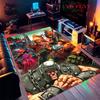 Masters Universe Retro Art Carpet Home Decor Suitable For All Seasons Bathroom Mat Protective Pad Dormitory Decoration