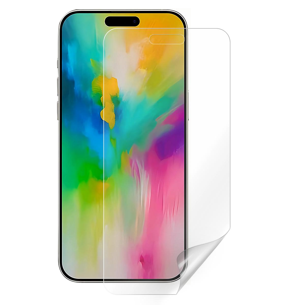 

For iPhone 16 Soft PET Screen Protector HD Clear Cell Phone Screen Film A