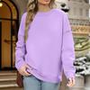 Fashion Loose Sports Crewneck Sweatshirt Casual Pullover Long Sleeve Crewneck Sweatshirt