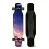 46IN Big Longboard Skateboard Boys Girls Beginners Adults Four-Wheel Street-Style Professional Double Rocker Maple Wood Dyed
