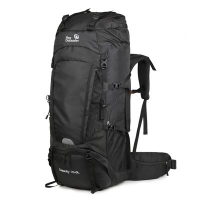 Sac à dos de randonnée 75L Sac à dos de camping grande capacité avec housse de pluie Chaussures Warehouse