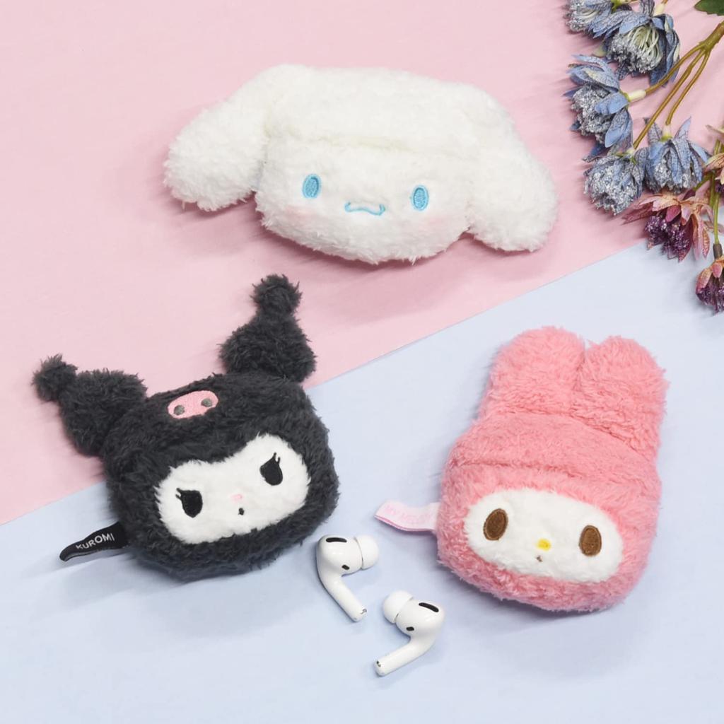 Gourmandise Sanrio Characters My Melody Fluffy Case for AirPods Pro and AirPods Pro (2nd Generation) (SANG-275MM)