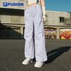 Women's Woven Wide-Leg Pants