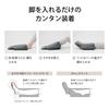 Panasonic Electric Foot Massager Nuru Mae Hot Reflex Warmth Leg Reflex Gray EW-RA152-H