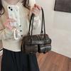 Handbag Pocket Boston Tote Bag Korean Style Underarm Bag All-match PU Bowling Bag  Women