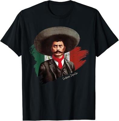 Mexican Revolution Emiliano Zapata Shirts for Men T-Shirt