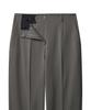 MUSINSA STANDARD WOMAN Women'S Waistbandless Tapered Crop Slacks [Warm Gray]