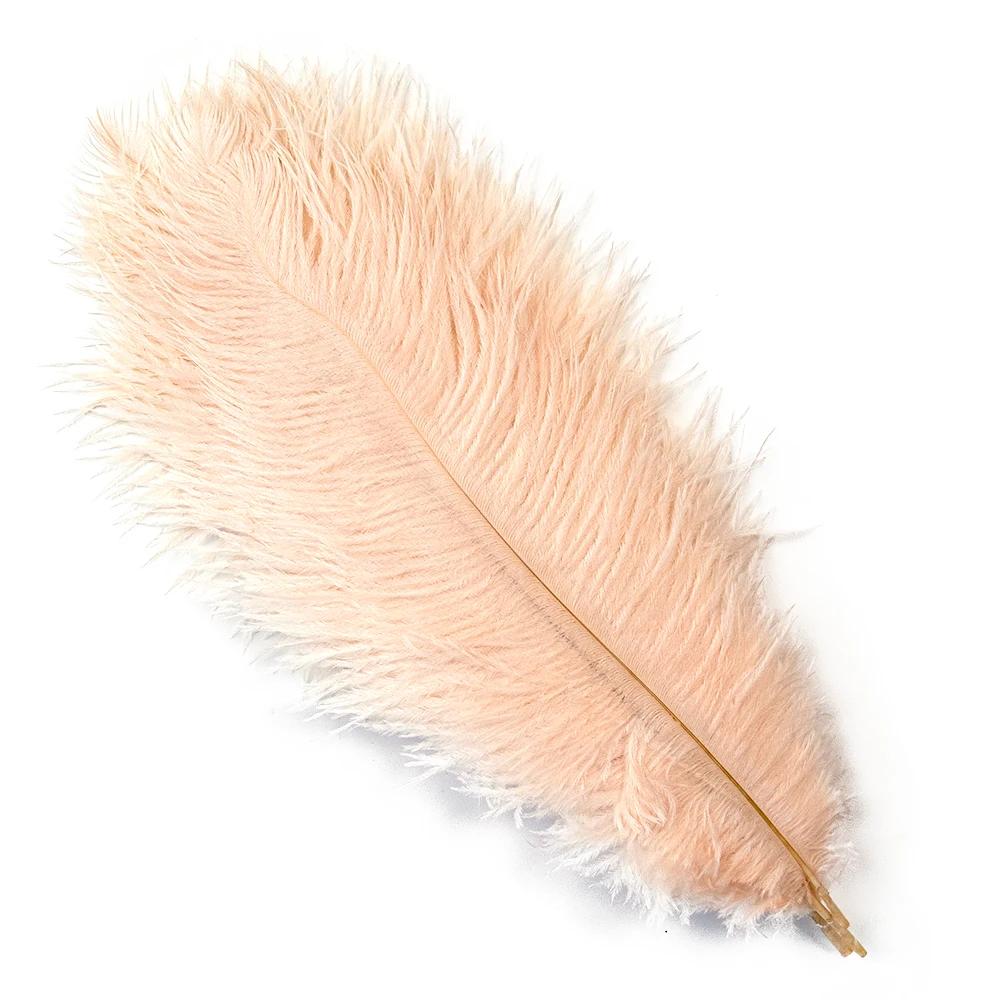 20-45Cm/8-18Palců Barevná Pštrosí Pera 10Ks/Lot Bílé Pštrosí Peří Velkoobchod Pro Svatbu Domů Váza Osvětlení Plumas Dekorace