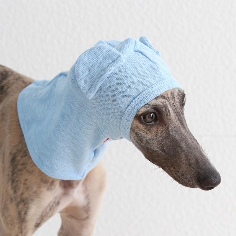 Beruhigende Haustier-Hut Hund Katzen Ohrenabdeckung Kopfbedeckung Kapuzen-Kopfbedeckungen Kostüm mit Ohrenhut Nackenschal