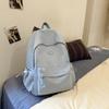 Schoolbag schoolbag female college student, Korean ins trendy fashion versatile large capacity trend backpack leisure travel backpack female