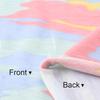 0.5m/1m/2m Floral Pattern Stretchy Knitted Jersey Fabric for Sewing Women's Dress, T-shirts, Handmake DIY Clothing Fabrics