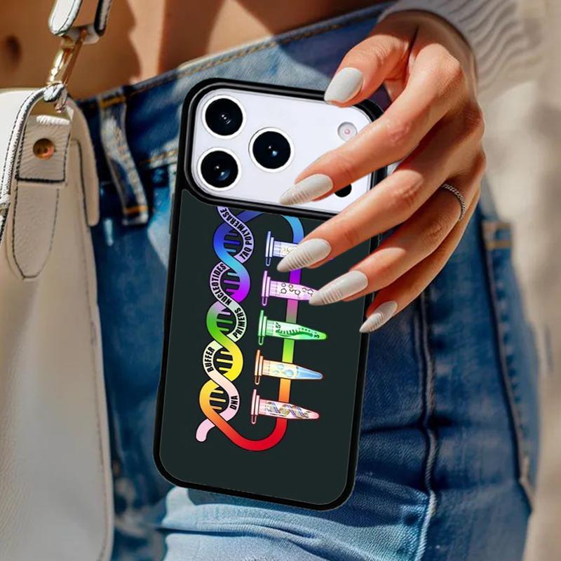 

Чехол для телефона с принтом по биологии и химии Для iPhone 17 Air 14 15 13 12 Max Чехол Для Apple 14 15 16 16e 11 Pro Max Plus Coque iPhone 16pro
