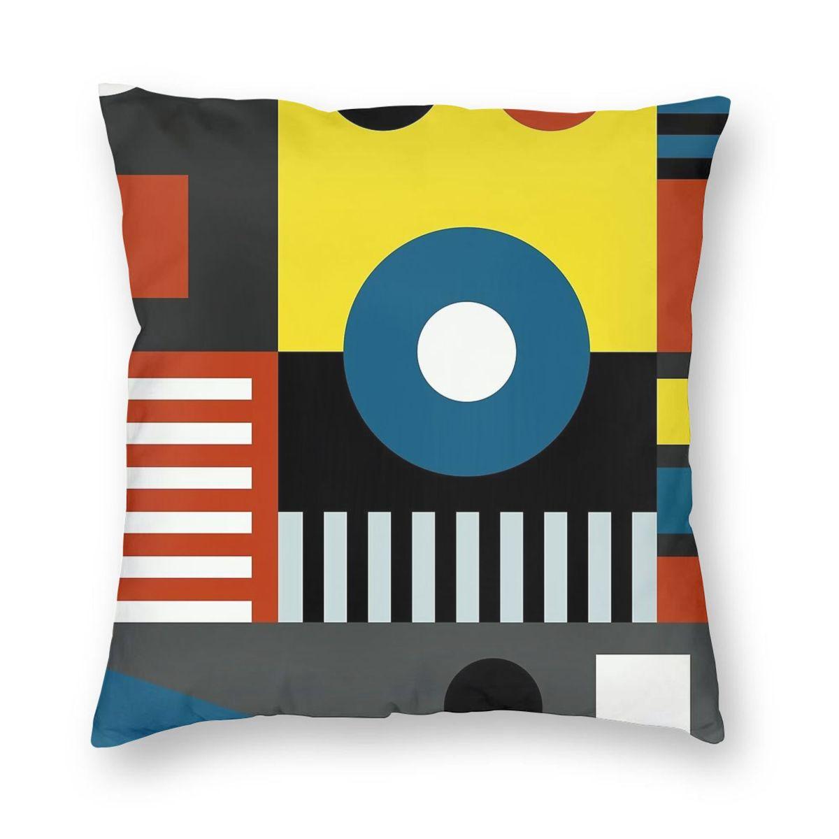 Speech At The Bauhaus Pillowcase Polyester Linen Velvet Pattern Zip Decorative Pillow Case Home Cushion Cover 30x30cm