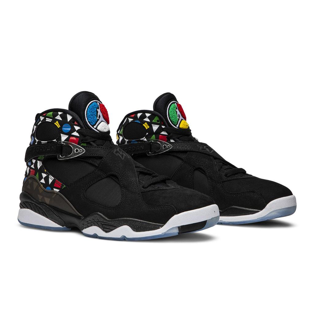 Air Jordan 8 Retro 'Quai 54' (Unisex) Vintage Basketball Shoes CJ9218 001