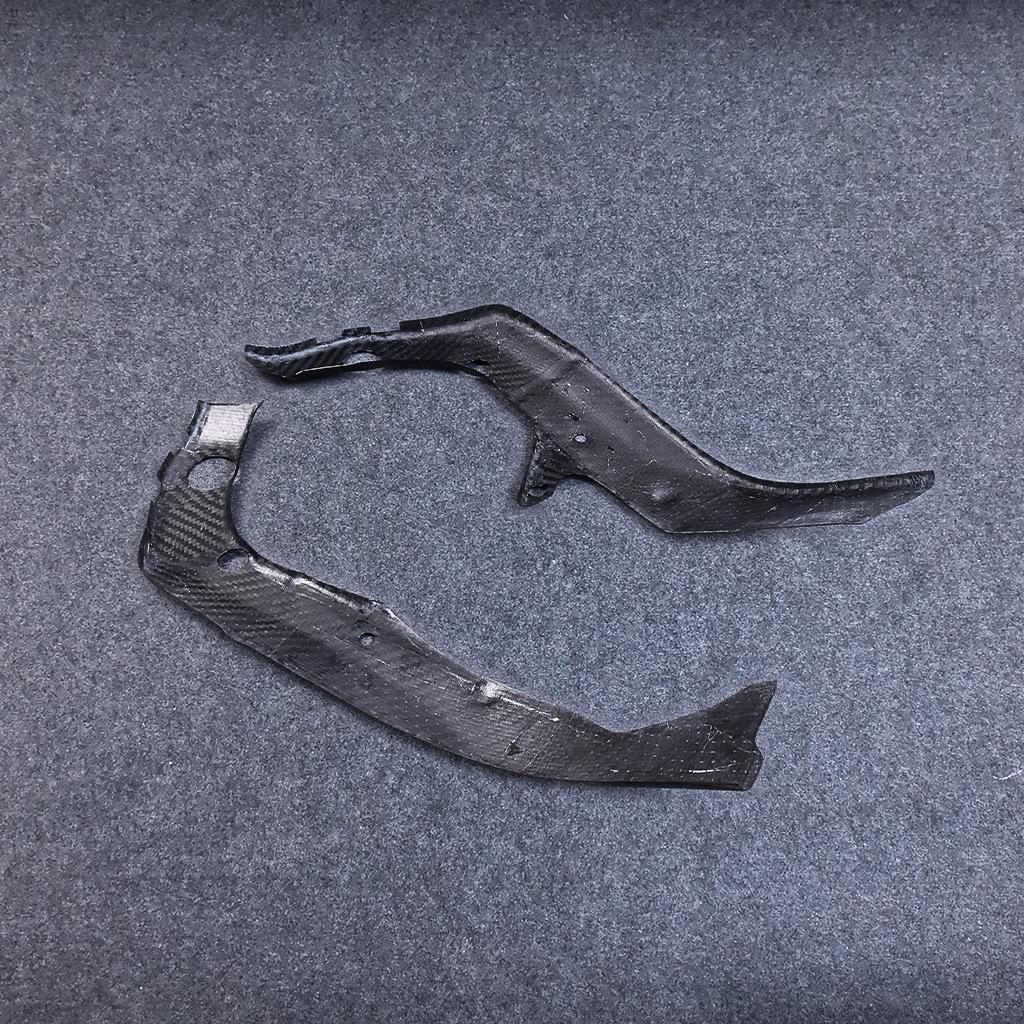 Yamaha R6 Carbon Fiber Frame Cover (2017+) - Motorcycle Accessory