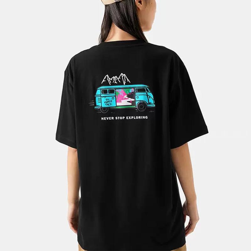 THE NORTH FACE SS23 T Shirt Unisex Black NF0A88BR-JK3