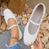 2025 Frühling Einzelne Schuhe Mode Flach Damen Schuhe Lässige Outdoor Ballerina Schuhe