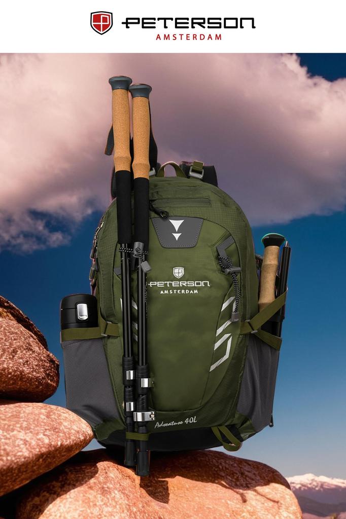 PTN JPS-01-8474 Green Backpack