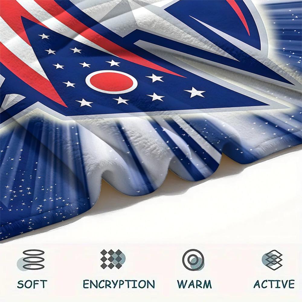 New York Rangers4 Flannel Blanket, High Quality Comfortable for All Seasons, Home Decor, Warmth and Comfort
