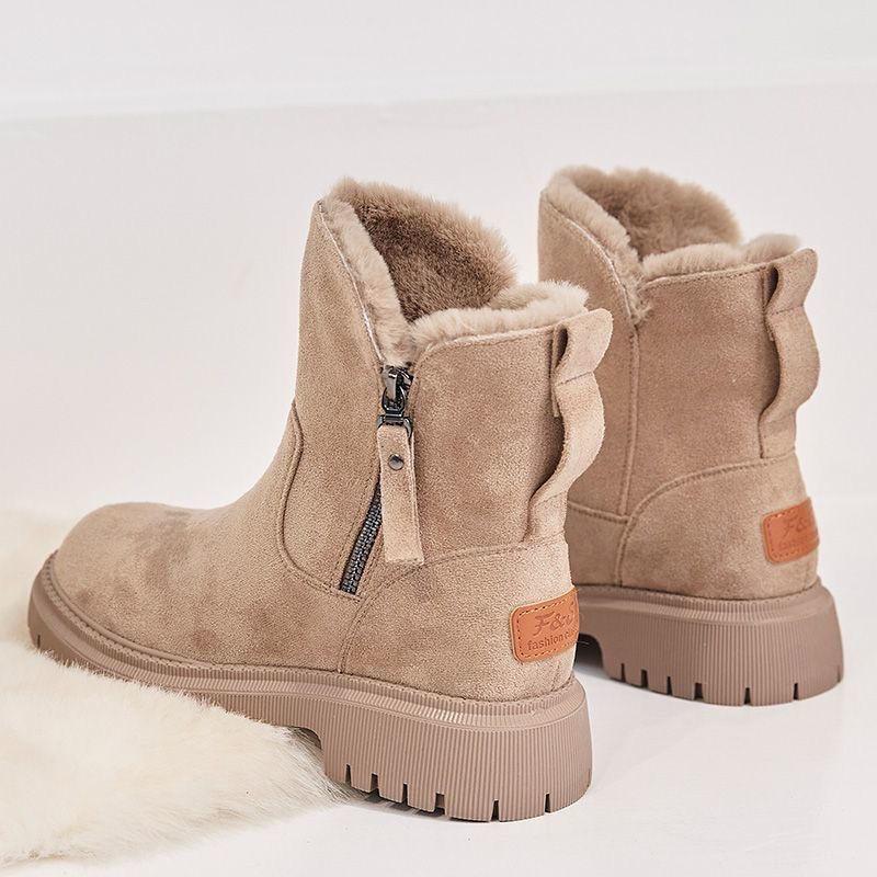 Women's Snow Boots 2025 Winter New Arrival Fleece-Lined Women's Shoes Warm Boots Thickened Cotton Shoes Women's Boots