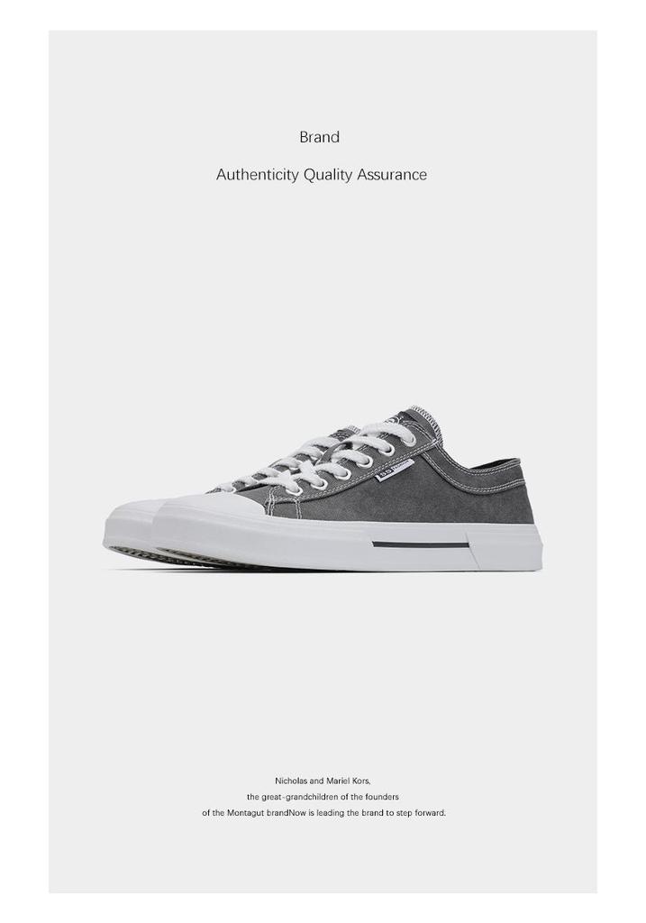 2026 Spring Men's Casual Fabric Shoes: Comfortable, Trendy, Breathable Lace-Up Low-Top Flats.
