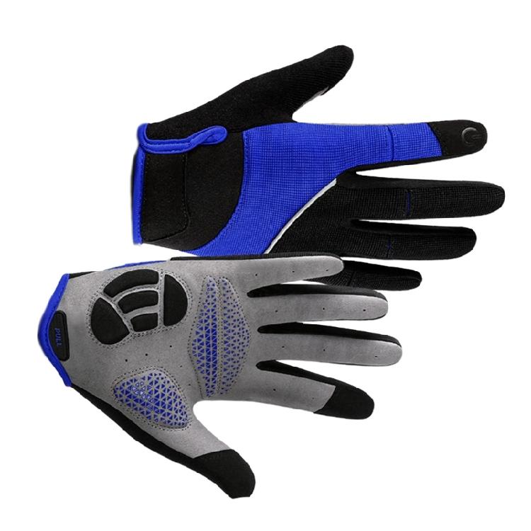 Cycling Gloves Nonsip Silicone Palm with Breathable Shock Absorption Padding For Professional Training And Commuting