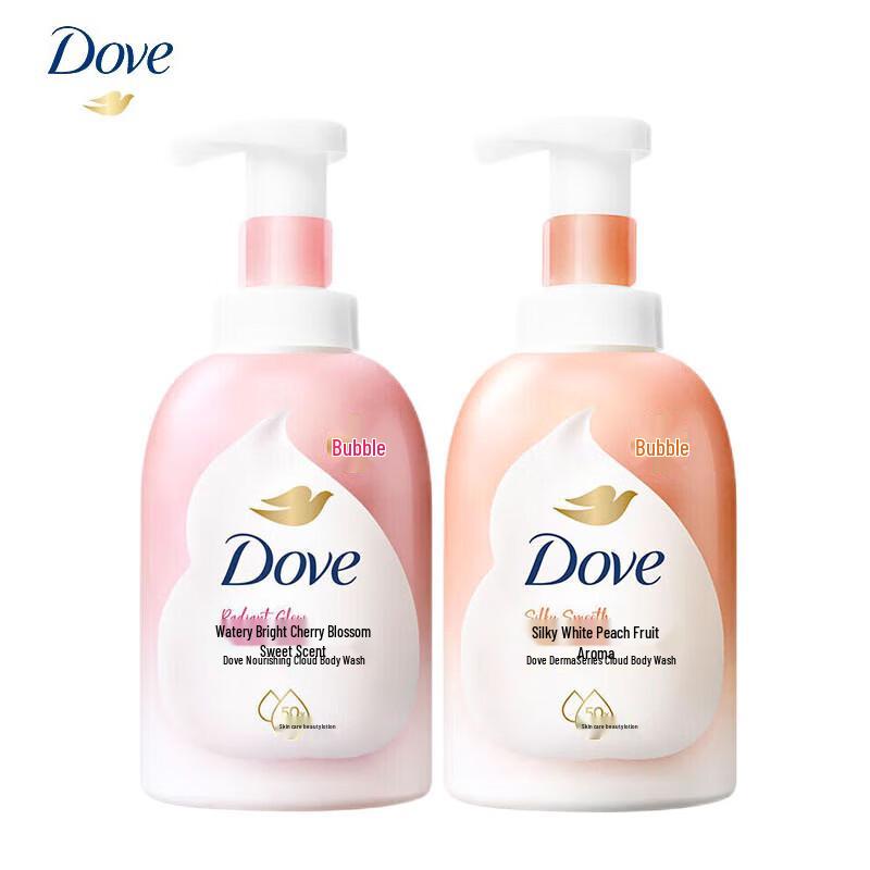 Dove Mousse Shower Foam Duo Set