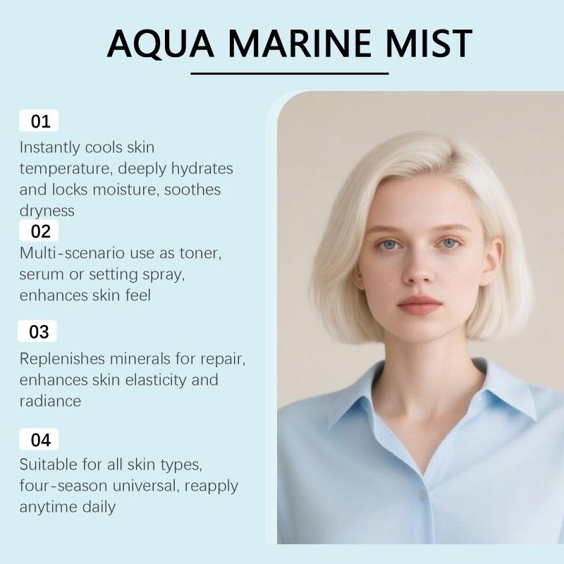 Ocean Hydrating Spray Is A Refreshing, Hydrating, Gentle And Moisturizing Multi-Purpose Spray For Daily Skin Care And Makeup Setting one size