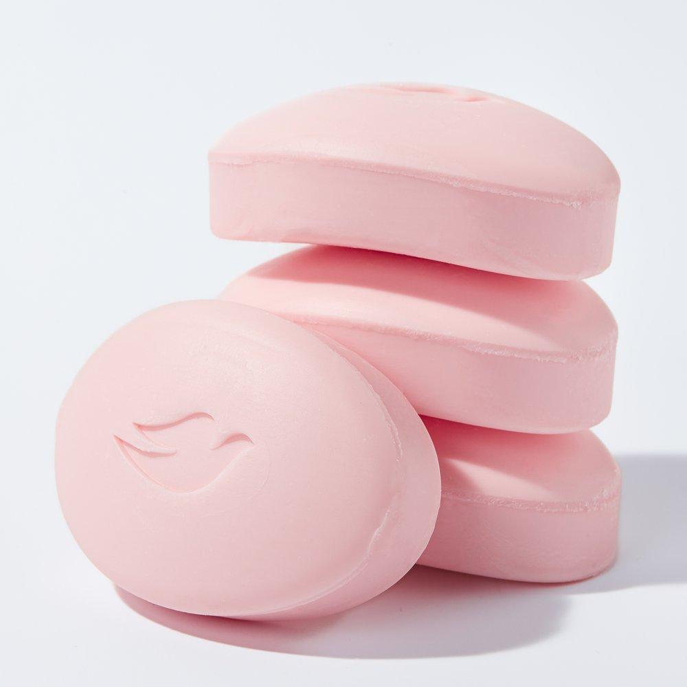 DOVE Rosa skjønnhetsbar 90g x 4