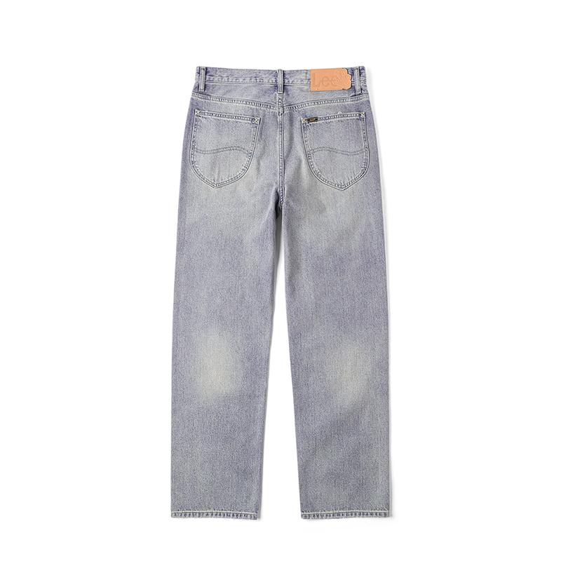 Lee Jeans Men's Light Blue Moderate Straight Fit Pants LMB246753203487A06130