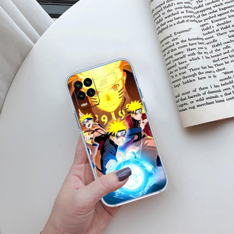 RA29 Naruto Uzumaki Transparent Phone Case for Motorola Moto Edge 20 30 40 50 S30 Fusion Ultra Pro Neo Lite + G200 G23