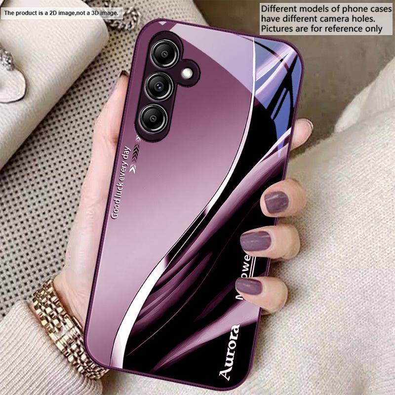 Good Ludk Every Day For Samsung A20 A30 A22 23 24 A25 26 31 32 A33 34 35 42 50 51 52 53 54 55 56 70 71 72 73 Glass Phone Case