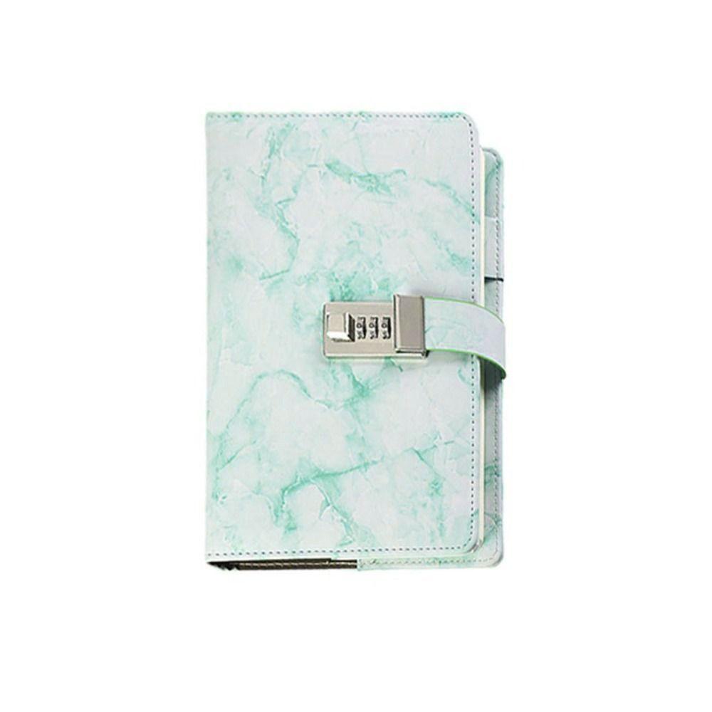 Soft Marble Texture Handbook A5 Personal Notepad Password Notebook Academic Weekly Agenda